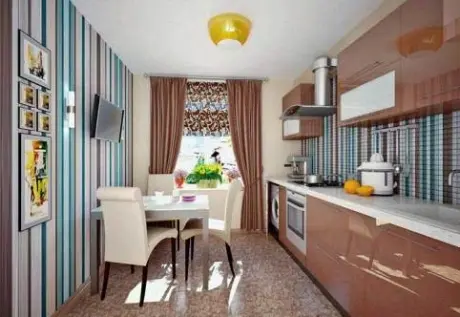 Mobilier de bucătărie realizat la comandă cu design fluid și electrocasnice integrate